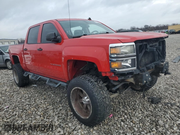 2014 Chevrolet Silverado 1500 LT with VIN 3GCUKREC9EG239715, listed as a Copart auction lot 85108724 with 80,121 mi miles and Salvage Title. Bid and sale history available at DreamBid. Image 4.