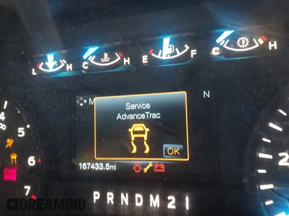 2017 Ford F-150 XL with VIN 1FTEW1EF6HKE12236, listed as a IAAI auction lot 41351158 with 167,433 mi miles. Bid and sale history available at carsss.com. Image 15.