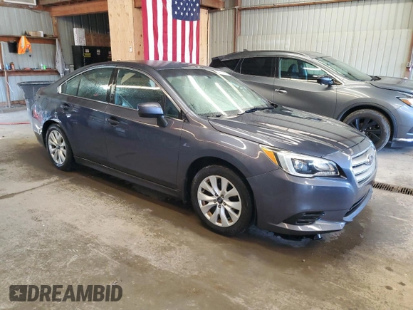 2017 Subaru Legacy Premium with VIN 4S3BNAC62H3021555, listed as a Copart auction lot 54013085 with 111,103 mi miles and Salvage title. Bid and sale history available at DreamBid. Image 4.