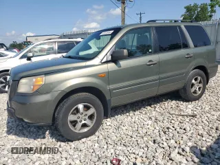 2007 Honda Pilot EX-L with VIN 5FNYF28587B027228, listed as a Copart auction lot 61553465 with 234,158 mi miles and Clean title. Bid and sale history available at DreamBid. Image 1.