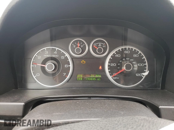 2008 Ford Fusion SEL with VIN 3FAHP08178R122917, listed as a Copart auction lot 47464585 with 193,645 mi miles and Salvage Title. Bid and sale history available at carsss.com. Image 9.