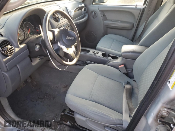 2006 Jeep Liberty Sport with VIN 1J4GL48556W185689, listed as a Copart auction lot 81289224 with 254,291 mi miles and Salvage Title. Bid and sale history available at carsss.com. Image 7.