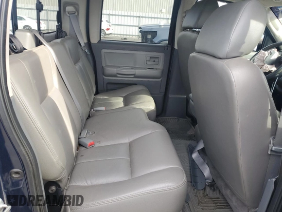 2007 Dodge Dakota SLT with VIN 1D7HE48K67S192580, listed as a Copart auction lot 44612305 with Not Provided miles and Salvage Title. Bid and sale history available at DreamBid. Image 10.