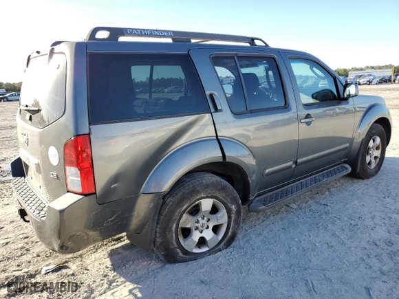 2007 Nissan Pathfinder S with VIN 5N1AR18U57C631354, listed as a Copart auction lot 47956875 with 196,004 mi miles and Non Repairable. Bid and sale history available at carsss.com. Image 3.