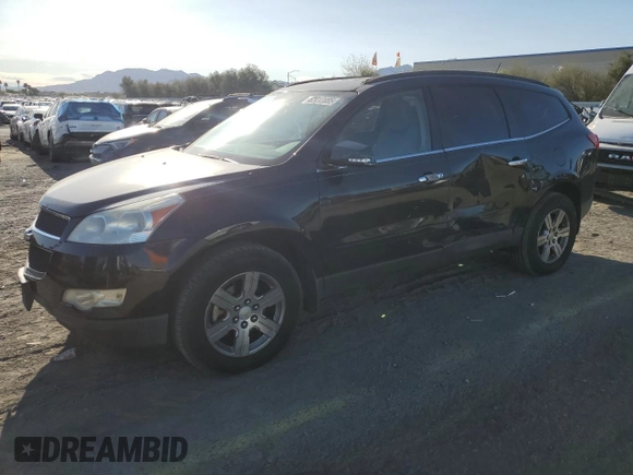 2012 Chevrolet Traverse 1LT with VIN 1GNKRGED2CJ152547, listed as a Copart auction lot 52012085 with 238,137 mi miles and Salvage Title. Bid and sale history available at DreamBid. Image 1.