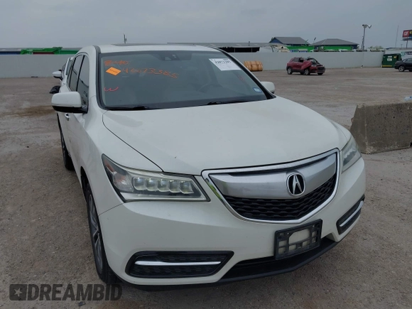 2014 Acura MDX Technology z VIN 5FRYD4H61EB016075, wystawiony jako IAAI lot #42073385 z przebiegiem 159 490 mil mil oraz . Historia ofert i sprzedaży dostępna na DreamBid. Obrazek 6.