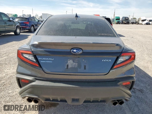 2022 Subaru WRX Premium с VIN JF1VBAF64N9025218, выставлен на аукционе Copart как лот 57229895 с пробегом 20 006 миль миль и Списание • Salvage title. История ставок и продаж доступна на DreamBid. Изображение 6.