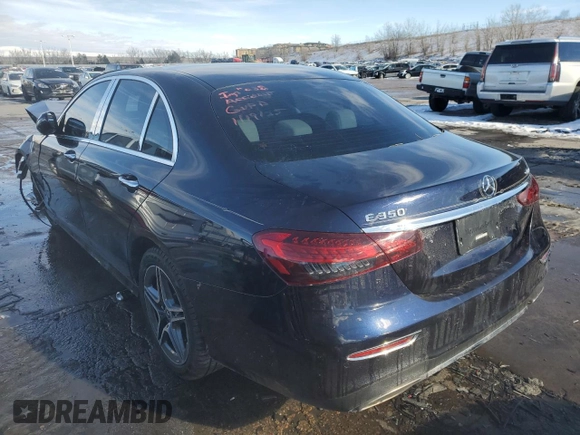 2023 Mercedes-Benz E 350 with VIN W1KZF8EBXPB189503, listed as a Copart auction lot 42394345 with 16,965 mi miles and Salvage Title. Bid and sale history available at DreamBid. Image 2.