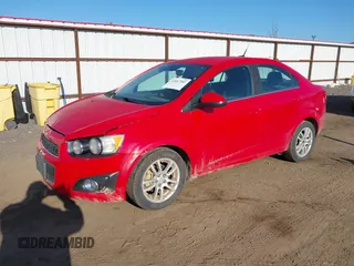 2012 Chevrolet Sonic LT with VIN 1G1JC5SH8C4197923, listed as a IAAI auction lot 42057502 with 222,867 mi miles and . Bid and sale history available at DreamBid. Image 2.