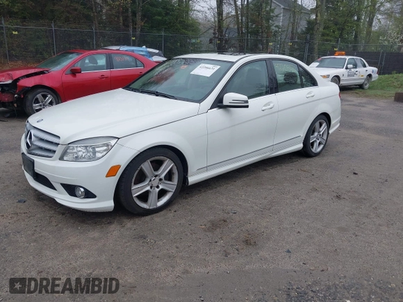 2010 Mercedes-Benz C 300 Sport with VIN WDDGF8BB0AR093227, listed as a IAAI auction lot 42206631 with 178,019 mi miles and . Bid and sale history available at carsss.com. Image 2.