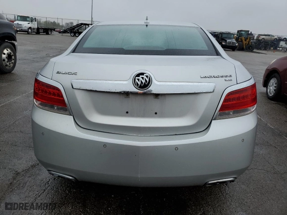 2011 Buick LaCrosse CXS with VIN 1G4GE5EDXBF364723, listed as a Copart auction lot 51958105 with 156,224 mi miles and Salvage Title. Bid and sale history available at carsss.com. Image 6.