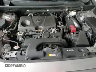2021 Toyota RAV4 XLE with VIN 2T3W1RFV6MC123044, listed as a Copart auction lot 71704275 with 25,515 mi miles and Salvage title. Bid and sale history available at DreamBid. Image 14.