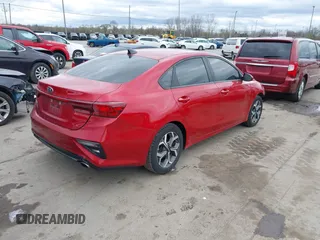 2021 Kia Forte FE with VIN 3KPF24AD9ME338197, listed as a IAAI auction lot 42018091 with 95,509 mi miles and . Bid and sale history available at carsss.com. Image 4.