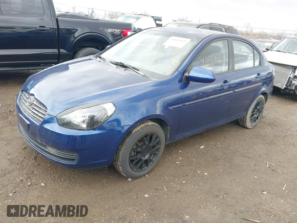 2008 Hyundai Accent GLS with VIN KMHCN46C18U258681, listed as a IAAI auction lot 41849018 with 73,398 mi miles. Bid and sale history available at carsss.com. Image 17.