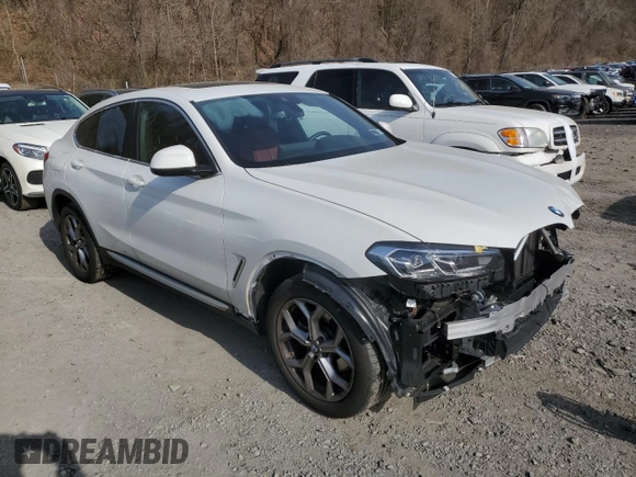 2024 BMW X4 xDrive30i z VIN 5UX33DT09R9U71062, wystawiony jako Copart lot #52200375 z przebiegiem 21 979 mil mil oraz Szkoda całkowita • Salvage title. Historia ofert i sprzedaży dostępna na DreamBid. Obrazek 4.