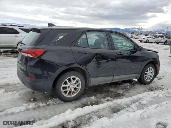 2023 Chevrolet Equinox LS with VIN 3GNAXSEG1PL221869, listed as a Copart auction lot 45819025 with 17,104 mi miles and Salvage Title. Bid and sale history available at carsss.com. Image 3.