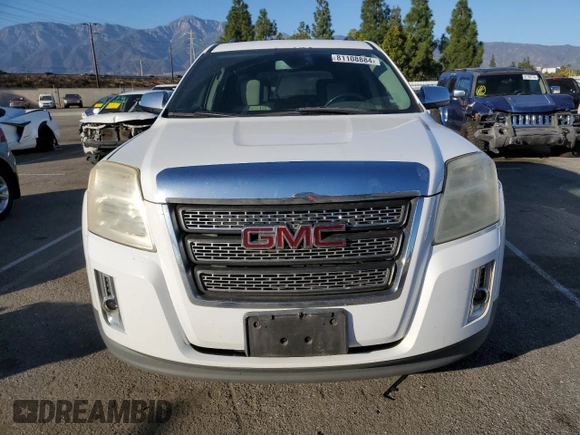 2010 GMC Terrain SLT-2 with VIN 2CTALHEW8A6300700, listed as a Copart auction lot 81108884 with 162,932 mi miles and Salvage Title. Bid and sale history available at carsss.com. Image 5.