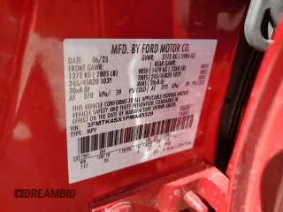 2023 Ford Mustang Mach-E GT z VIN 3FMTK4SX1PMA45329, wystawiony jako Copart lot #54649955 z przebiegiem 10 632 mil mil oraz Szkody całkowita. Historia ofert i sprzedaży dostępna na DreamBid. Obrazek 14.