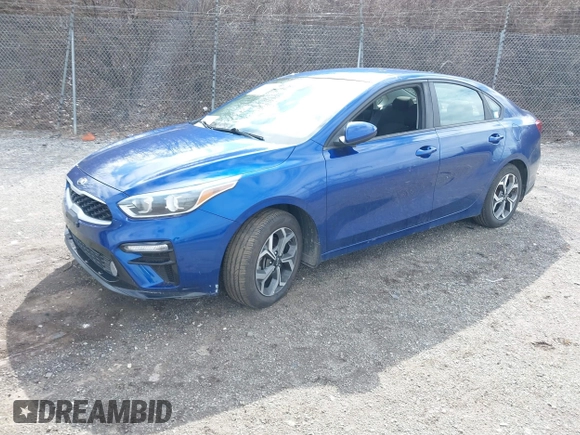 2019 Kia Forte LXS with VIN 3KPF24AD6KE124328, listed as a IAAI auction lot 41740592 with 103,007 mi miles. Bid and sale history available at carsss.com. Image 2.