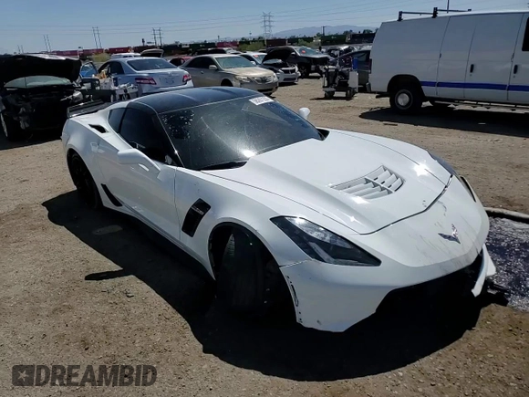 2016 Chevrolet Corvette Z06 2LZ with VIN 1G1YS2D64G5606608, listed as a Copart auction lot 56267255 with 48,711 mi miles and Salvage title. Bid and sale history available at DreamBid. Image 13.