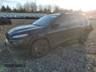 2016 Jeep Cherokee Altitude with VIN 1C4PJLASXGW336386, listed as a Copart auction lot 89150355 with 95,744 mi miles and Salvage title. Bid and sale history available at DreamBid. Image 1.