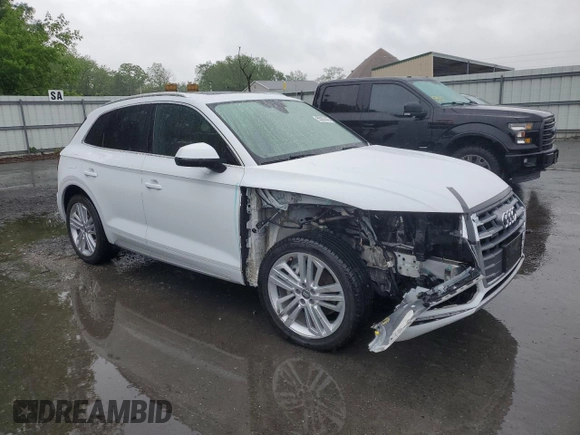 2019 Audi Q5 Premium Plus z VIN WA1BNAFY9K2136710, wystawiony jako Copart lot #55997445 z przebiegiem 56 996 mil mil oraz Szkoda całkowita • Salvage title. Historia ofert i sprzedaży dostępna na DreamBid. Obrazek 4.