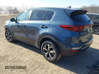 2020 Kia Sportage LX with VIN KNDPM3AC1L7791857, listed as a IAAI auction lot 41793637 with 81,182 mi miles. Bid and sale history available at carsss.com. Image 3.