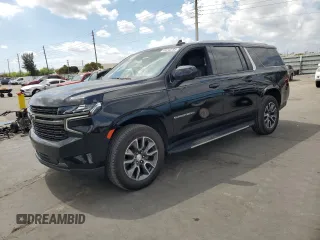 2022 Chevrolet Suburban LS with VIN 1GNSCBKD8NR114222, listed as a Copart auction lot 49244255 with 117,379 mi miles and Clean Title. Bid and sale history available at DreamBid. Image 1.