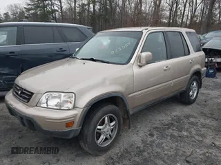 2000 Honda CR-V SE with VIN JHLRD1877YS023555, listed as a IAAI auction lot 41625009 with 164,000 mi miles. Bid and sale history available at carsss.com. Image 2.