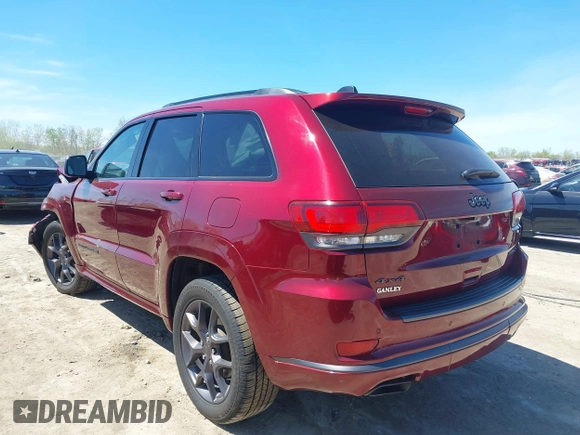 2020 Jeep Grand Cherokee Limited with VIN 1C4RJFBG2LC149384, listed as a IAAI auction lot 42130385 with 62,334 mi miles and . Bid and sale history available at DreamBid. Image 3.