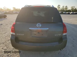 2008 Nissan Quest SE with VIN 5N1BV28U28N118624, listed as a Copart auction lot 82712364 with 205,780 mi miles and Salvage Title. Bid and sale history available at carsss.com. Image 6.