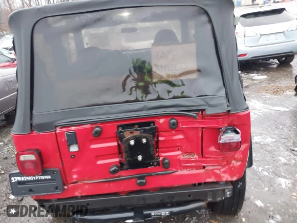 2000 Jeep Wrangler SE с VIN 1J4FA29P2YP778588, выставлен на аукционе IAAI как лот 41407892 с пробегом 126 372 миль миль и . История ставок и продаж доступна на DreamBid. Изображение 16.