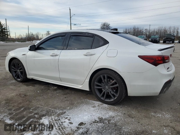 2019 Acura TLX w/Advance Pkg with VIN 19UUB3F87KA800495, listed as a Copart auction lot 82974504 with 67,054 mi miles and Salvage Title. Bid and sale history available at carsss.com. Image 2.