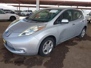 2013 Nissan LEAF SL with VIN 1N4AZ0CP6DC402358, listed as a IAAI auction lot 42375634 with 96,862 mi miles and . Bid and sale history available at DreamBid. Image 2.