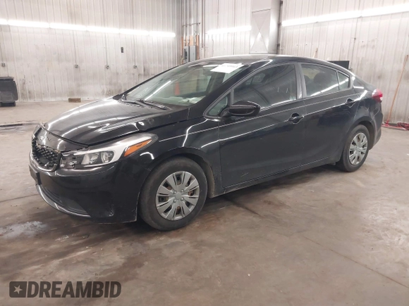 2017 Kia Forte S with VIN 3KPFL4A76HE122188, listed as a IAAI auction lot 41749913 with 88,912 mi miles and . Bid and sale history available at DreamBid. Image 2.