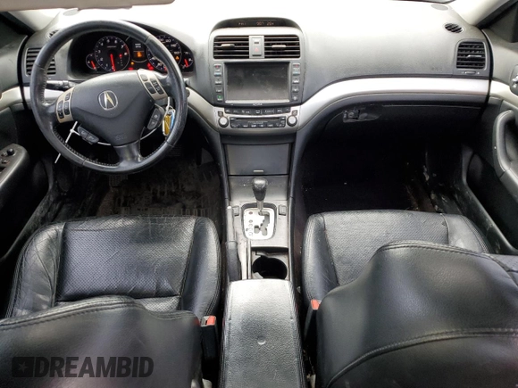 2006 Acura TSX Navi with VIN JH4CL96976C034263, listed as a Copart auction lot 47237645 with 0 mi miles and Salvage Title. Bid and sale history available at carsss.com. Image 8.