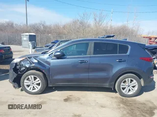 2018 Kia Sportage LX with VIN KNDPM3AC1J7453713, listed as a IAAI auction lot 41677259 with 165,792 mi miles and . Bid and sale history available at carsss.com. Image 14.