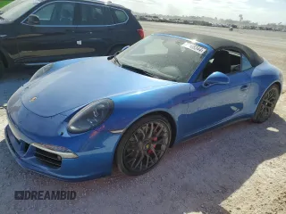 2016 Porsche 911 Carrera S with VIN WP0CB2A91GS154571, listed as a Copart auction lot 76408344 with Not Provided miles and Non Repairable. Bid and sale history available at carsss.com. Image 1.
