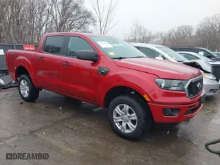 2020 Ford Ranger XL with VIN 1FTER4FH7LLA20443, listed as a IAAI auction lot 41440036 with 75,466 mi miles. Bid and sale history available at carsss.com. Image 1.