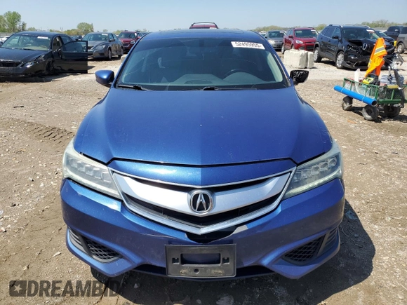 2017 Acura ILX Premium with VIN 19UDE2F77HA013189, listed as a Copart auction lot 52495955 with 100,287 mi miles and Salvage title. Bid and sale history available at DreamBid. Image 5.