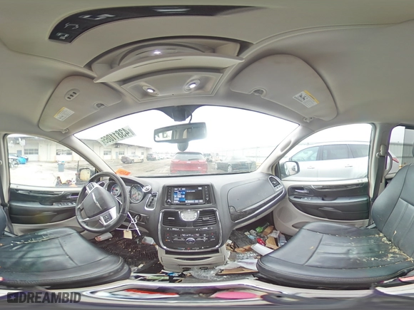 2015 Chrysler Town & Country Touring-L with VIN 2C4RC1CG9FR608773, listed as a Copart auction lot 43811065 with 159,634 mi miles and Clean Title. Bid and sale history available at carsss.com. Image 14.