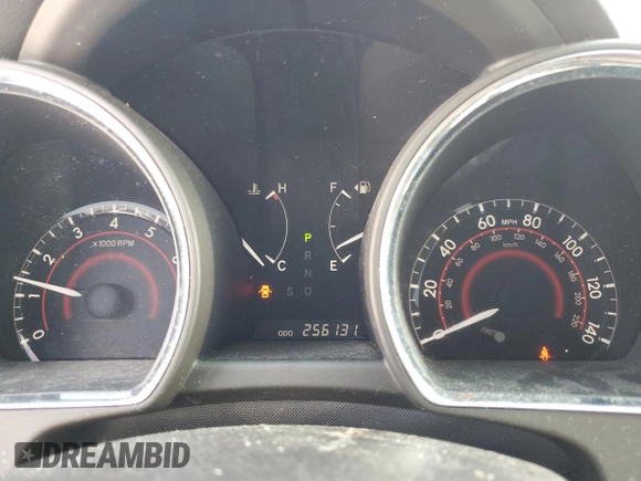 2008 Toyota Highlander with VIN JTEDS41A582021531, listed as a Copart auction lot 62220084 with 256,131 mi miles and Salvage title. Bid and sale history available at DreamBid. Image 9.