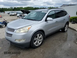 2011 Chevrolet Traverse LTZ z VIN 1GNKVLED0BJ394241, wystawiony jako Copart lot #54829785 z przebiegiem 173 517 mil mil oraz Nie do naprawy • Non repairable. Historia ofert i sprzedaży dostępna na DreamBid. Obrazek 1.