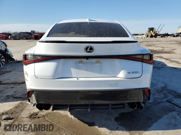 2023 Lexus IS 500 F Sport Performance z VIN JTHAP1D28P5003175, wystawiony jako Copart lot #46109995 z przebiegiem 26 486 mil mil oraz Szkoda całkowita • Salvage title. Historia ofert i sprzedaży dostępna na DreamBid. Obrazek 6.