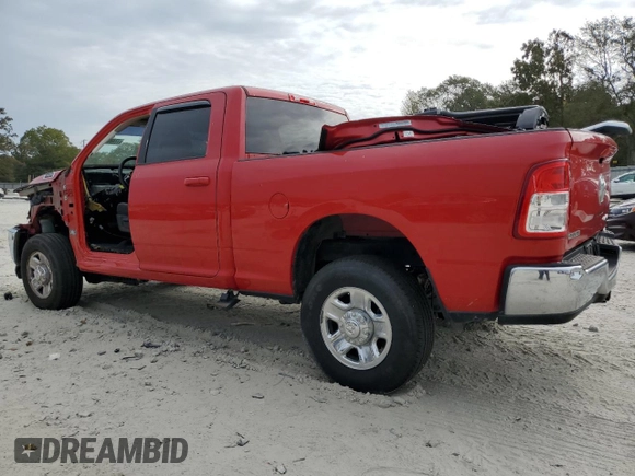 2020 Ram 2500 Big Horn with VIN 3C6UR5DJXLG141379, listed as a Copart auction lot 77498154 with 0 mi miles and Salvage Title. Bid and sale history available at carsss.com. Image 2.