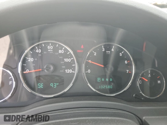 2010 Jeep Liberty Sport with VIN 1J4PN2GK2AW144063, listed as a Copart auction lot 58055585 with 132,580 mi miles and Salvage title. Bid and sale history available at DreamBid. Image 9.