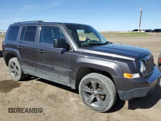 2015 Jeep Patriot High Altitude with VIN 1C4NJRAB7FD311725, listed as a Copart auction lot 55309675 with 185,560 mi miles and Salvage Title. Bid and sale history available at carsss.com. Image 4.