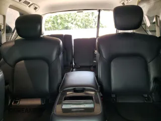 2020 Infiniti QX80 LUXE with VIN JN8AZ2NE7L9255159, listed as a Copart auction lot 61895724 with 113,974 mi miles and Salvage Title. Bid and sale history available at carsss.com. Image 10.