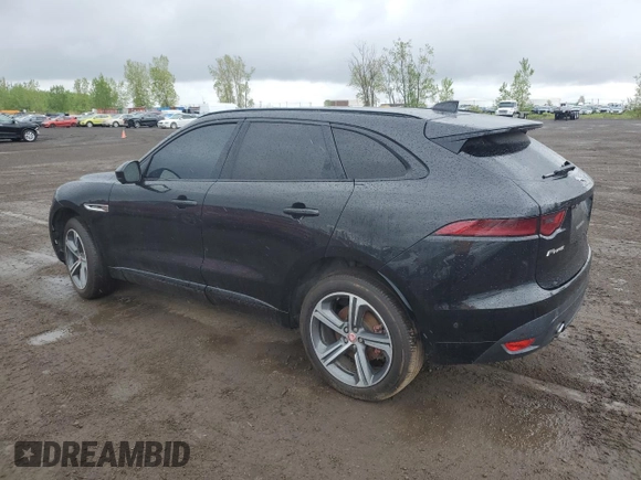 2017 Jaguar F-Pace 35t R-Sport with VIN SADCL2BV5HA051397, listed as a Copart auction lot 58474195 with 139,756 mi miles and Clean title. Bid and sale history available at DreamBid. Image 2.