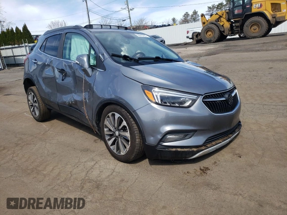 2019 Buick Encore Essence with VIN KL4CJCSM3KB783831, listed as a Copart auction lot 53015735 with 137,591 mi miles and Salvage Title. Bid and sale history available at carsss.com. Image 4.